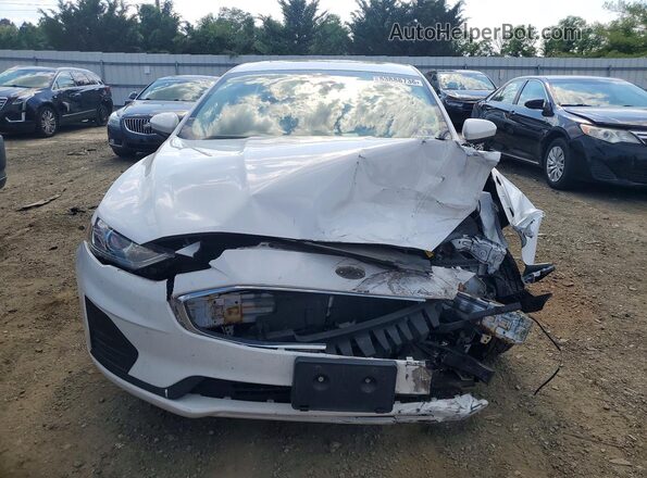 3FA6P0LU4KR212770 2019 FORD FUSION Белый Вид спереди