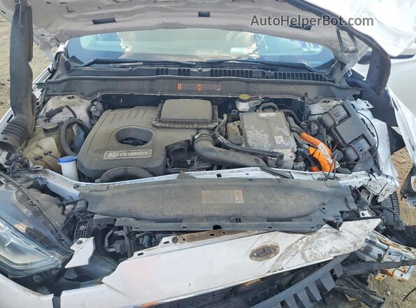 3FA6P0LU4KR212770 2019 FORD FUSION Белый Вид задней части салона