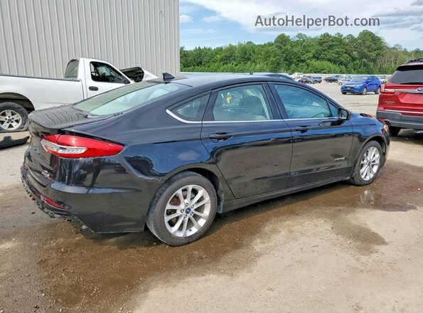 3FA6P0LU4KR262228 2019 FORD FUSION Black Trasero derecho