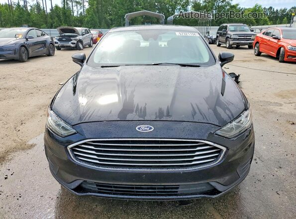 3FA6P0LU4KR262228 2019 FORD FUSION Black Vista frontal