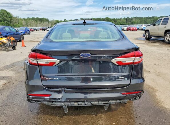 3FA6P0LU4KR262228 2019 FORD FUSION Black Vista trasera