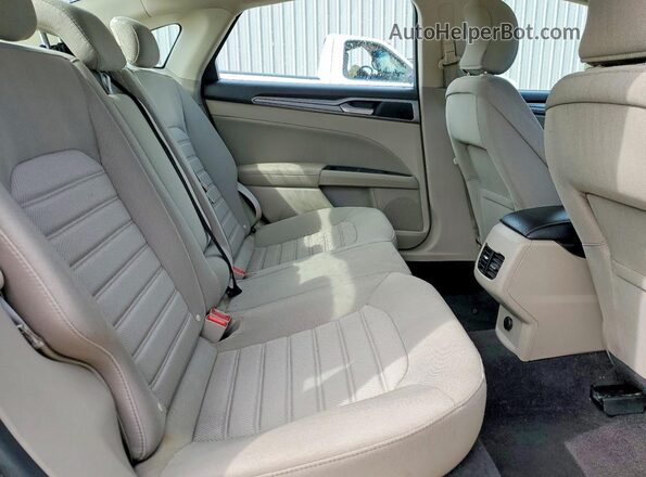 3FA6P0LU4KR262228 2019 FORD FUSION Black Vista de los asientos traseros