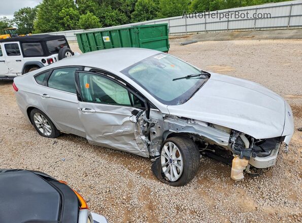3FA6P0LU4KR274220 2019 FORD FUSION Silver 