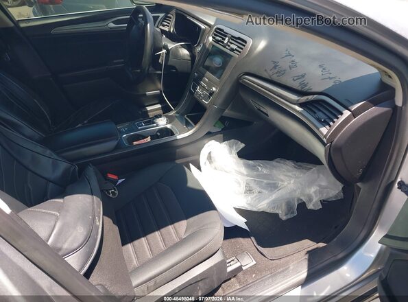 3FA6P0LU4LR114081 2020 FORD FUSION Silver წინა სალონის ხედი