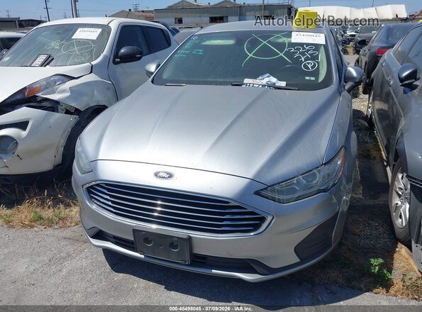 3FA6P0LU4LR114081 2020 FORD FUSION Silver უკანა სალონის ხედი