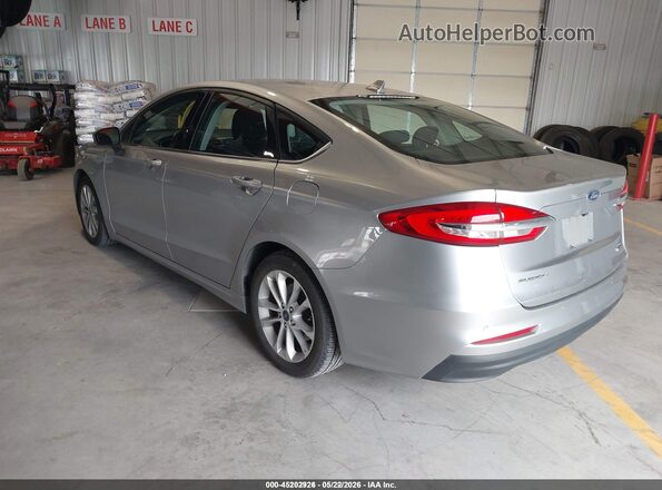 3FA6P0LU4LR224743 2020 FORD FUSION Silver Rear left