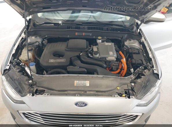 3FA6P0LU4LR224743 2020 FORD FUSION Silver Rear view