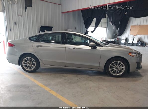 3FA6P0LU4LR224743 2020 FORD FUSION Silver Rear interior view
