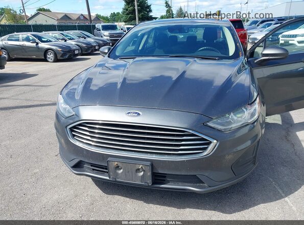 3FA6P0LU4LR244944 2020 FORD FUSION Gray წინა ხედი