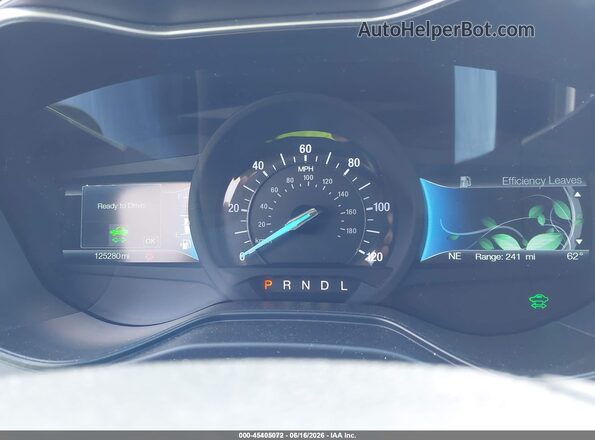 3FA6P0LU4LR244944 2020 FORD FUSION Gray უკანა სავარძლების ხედი