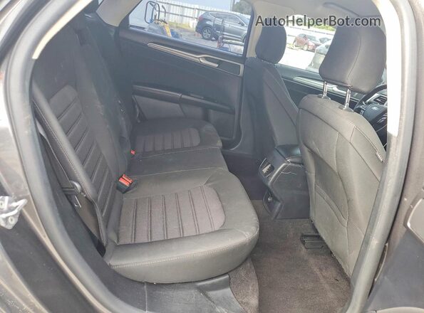3FA6P0LU4LR263946 2020 FORD FUSION Gray Rear seats view