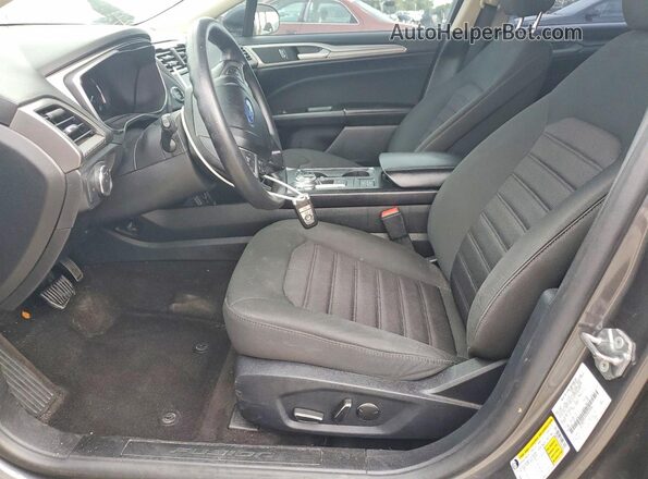 3FA6P0LU4LR263946 2020 FORD FUSION Gray Front interior view
