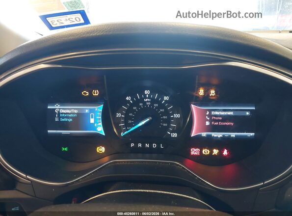 3FA6P0LU5HR156377 2017 FORD FUSION HYBRID Gray Հետևի նստատեղերի տեսք