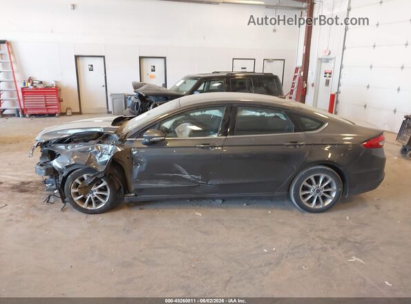 3FA6P0LU5HR156377 2017 FORD FUSION HYBRID Gray Սալոնի 360 աստիճան տեսք