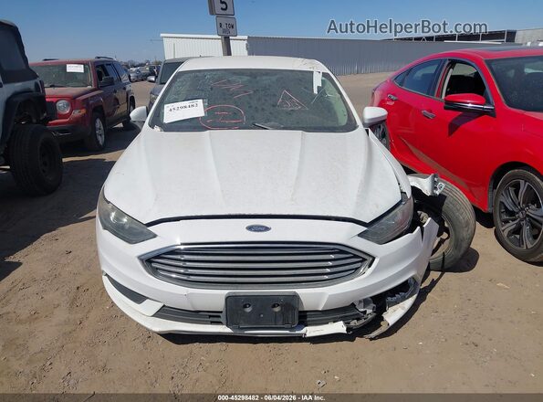 3FA6P0LU5HR231207 2017 FORD FUSION HYBRID White Vista del cuadro de instrumentos