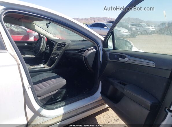 3FA6P0LU5HR231207 2017 FORD FUSION HYBRID White Vista interior delantera