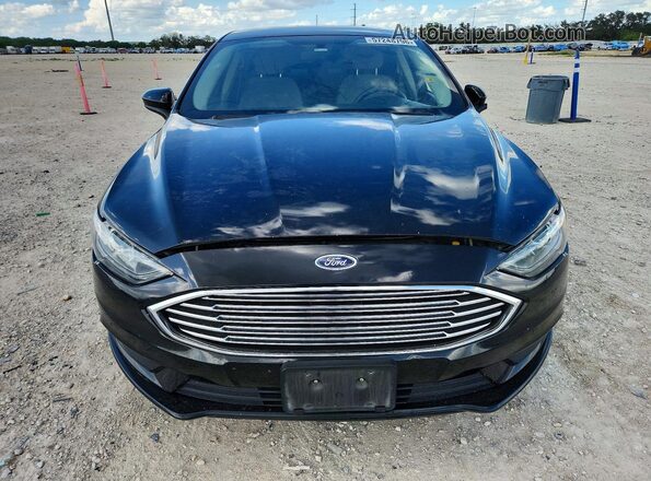 3FA6P0LU5HR258620 2017 FORD FUSION Black 