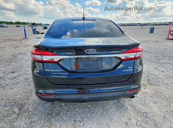 3FA6P0LU5HR258620 2017 FORD FUSION Black 