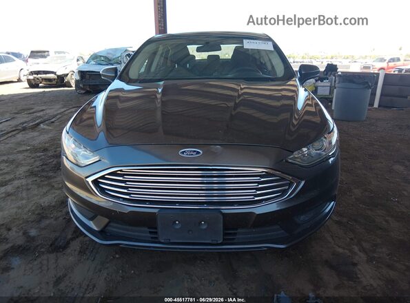 3FA6P0LU5HR314023 2017 FORD FUSION HYBRID Gray Instrument cluster view