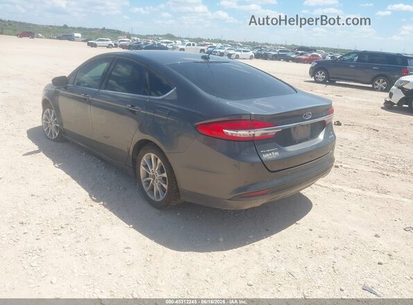 3FA6P0LU5HR325684 2017 FORD FUSION HYBRID Gray Հետևի ձախ