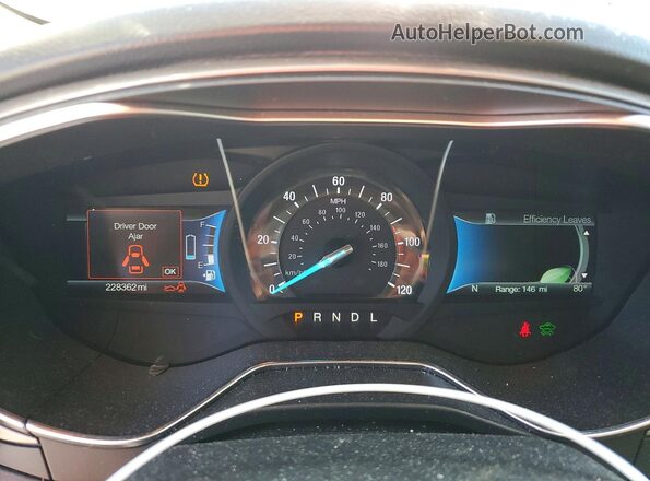 3FA6P0LU5HR381544 2017 FORD FUSION Silver Սարքավորումների վահանակի տեսք