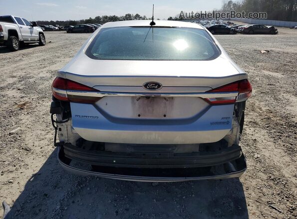 3FA6P0LU5HR381544 2017 FORD FUSION Silver Հետևի տեսք