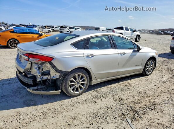 3FA6P0LU5HR381544 2017 FORD FUSION Silver Հետևի աջ