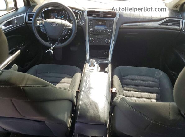 3FA6P0LU5HR381544 2017 FORD FUSION Silver Առջևի վահանակի տեսք