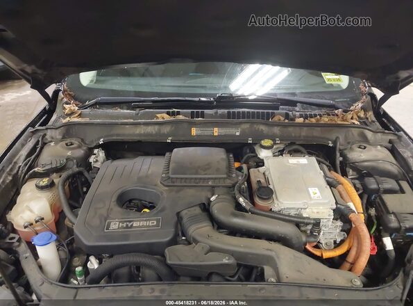 3FA6P0LU5JR141416 2018 FORD FUSION HYBRID Black 