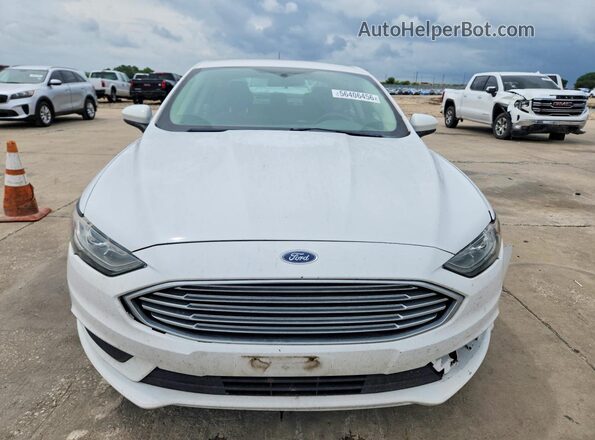 3FA6P0LU5JR173167 2018 FORD FUSION White Widok z przodu