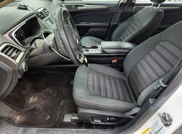 3FA6P0LU5JR173167 2018 FORD FUSION White Widok wnętrza z przodu
