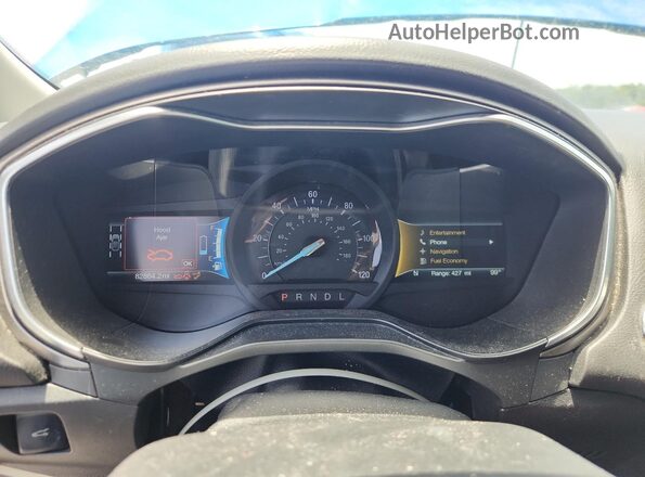 3FA6P0LU5KR165362 2019 FORD FUSION Blue 