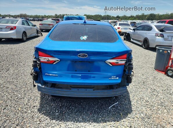 3FA6P0LU5KR165362 2019 FORD FUSION Blue 