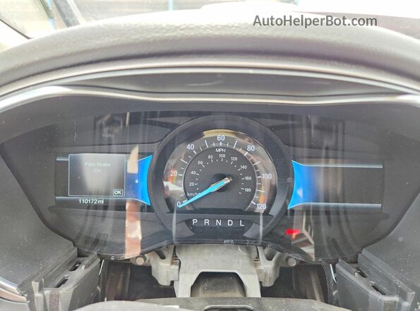 3FA6P0LU5KR200692 2019 FORD FUSION Red Սարքավորումների վահանակի տեսք