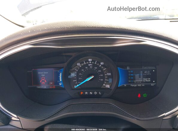 3FA6P0LU5LR164066 2020 FORD FUSION Gray უკანა სავარძლების ხედი
