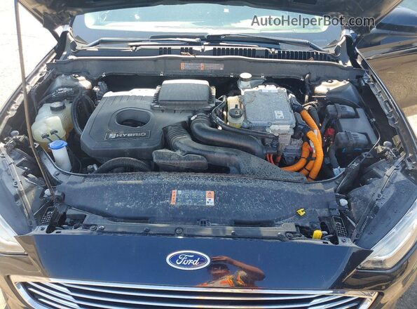 3FA6P0LU5LR185967 2020 FORD FUSION Black Rear interior view