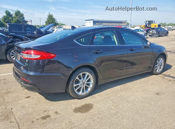 3FA6P0LU5LR185967 2020 FORD FUSION Black Rear right