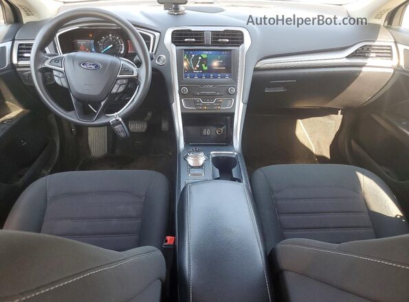 3FA6P0LU5LR185967 2020 FORD FUSION Black Dashboard view