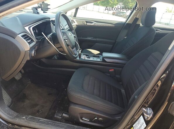 3FA6P0LU5LR185967 2020 FORD FUSION Black Front interior view