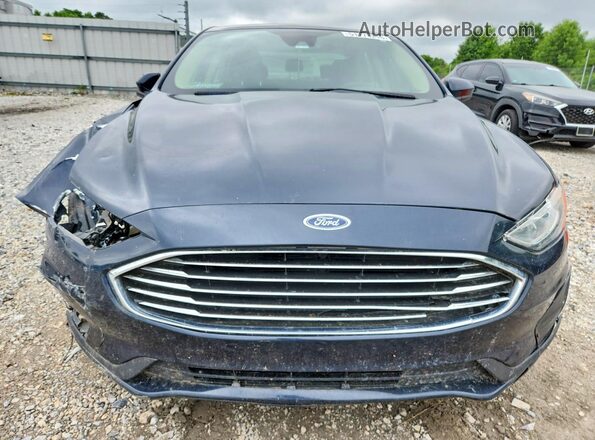 3FA6P0LU5LR266497 2020 FORD FUSION Black Вид спереду