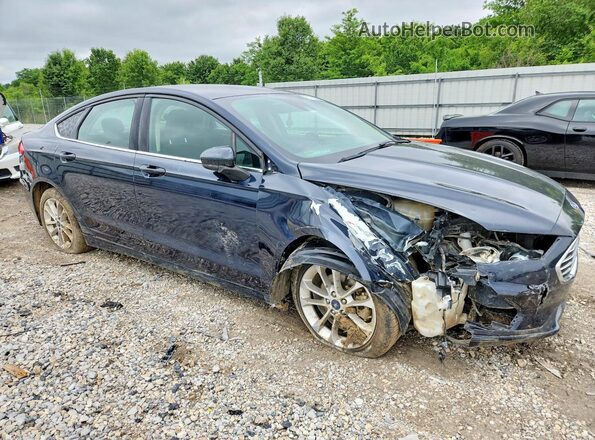 3FA6P0LU5LR266497 2020 FORD FUSION Black Передня права чверть