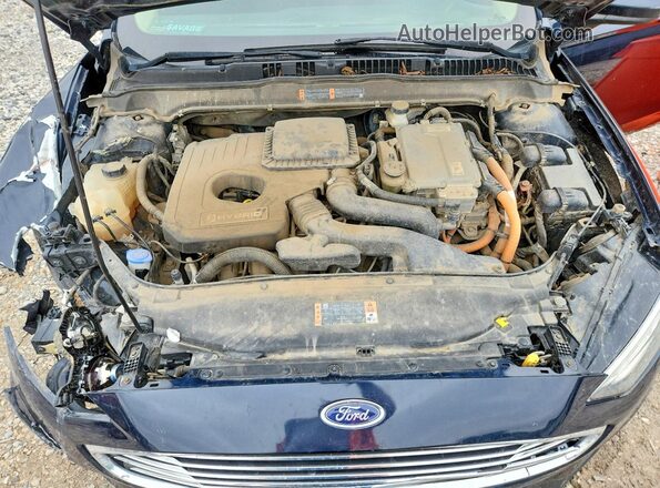 3FA6P0LU5LR266497 2020 FORD FUSION Black Вид задньої частини салону
