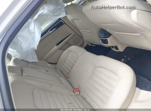 3FA6P0LU6GR337521 2016 FORD FUSION HYBRID White Vista de la etiqueta del VIN