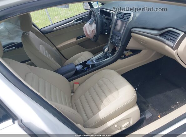 3FA6P0LU6GR337521 2016 FORD FUSION HYBRID White Vista interior delantera
