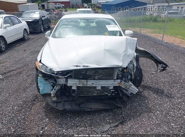 3FA6P0LU6GR337521 2016 FORD FUSION HYBRID White Vista del cuadro de instrumentos