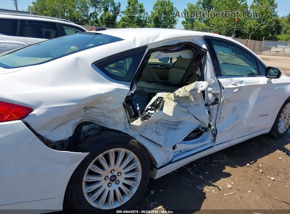 3FA6P0LU6GR403694 2016 FORD FUSION HYBRID White წინა ხედი
