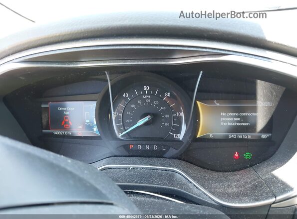 3FA6P0LU6GR403694 2016 FORD FUSION HYBRID White უკანა სავარძლების ხედი
