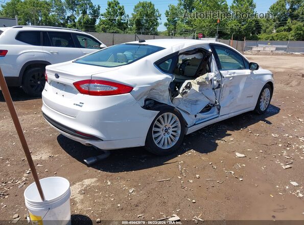 3FA6P0LU6GR403694 2016 FORD FUSION HYBRID White უკანა მარჯვენა