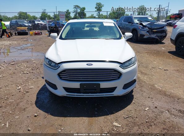 3FA6P0LU6GR403694 2016 FORD FUSION HYBRID White ხელსაწყოთა პანელის ხედი