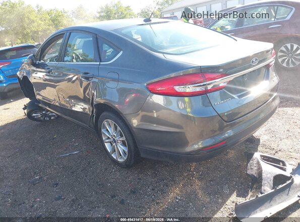 3FA6P0LU6HR287785 2017 FORD FUSION HYBRID Gray Հետևի ձախ